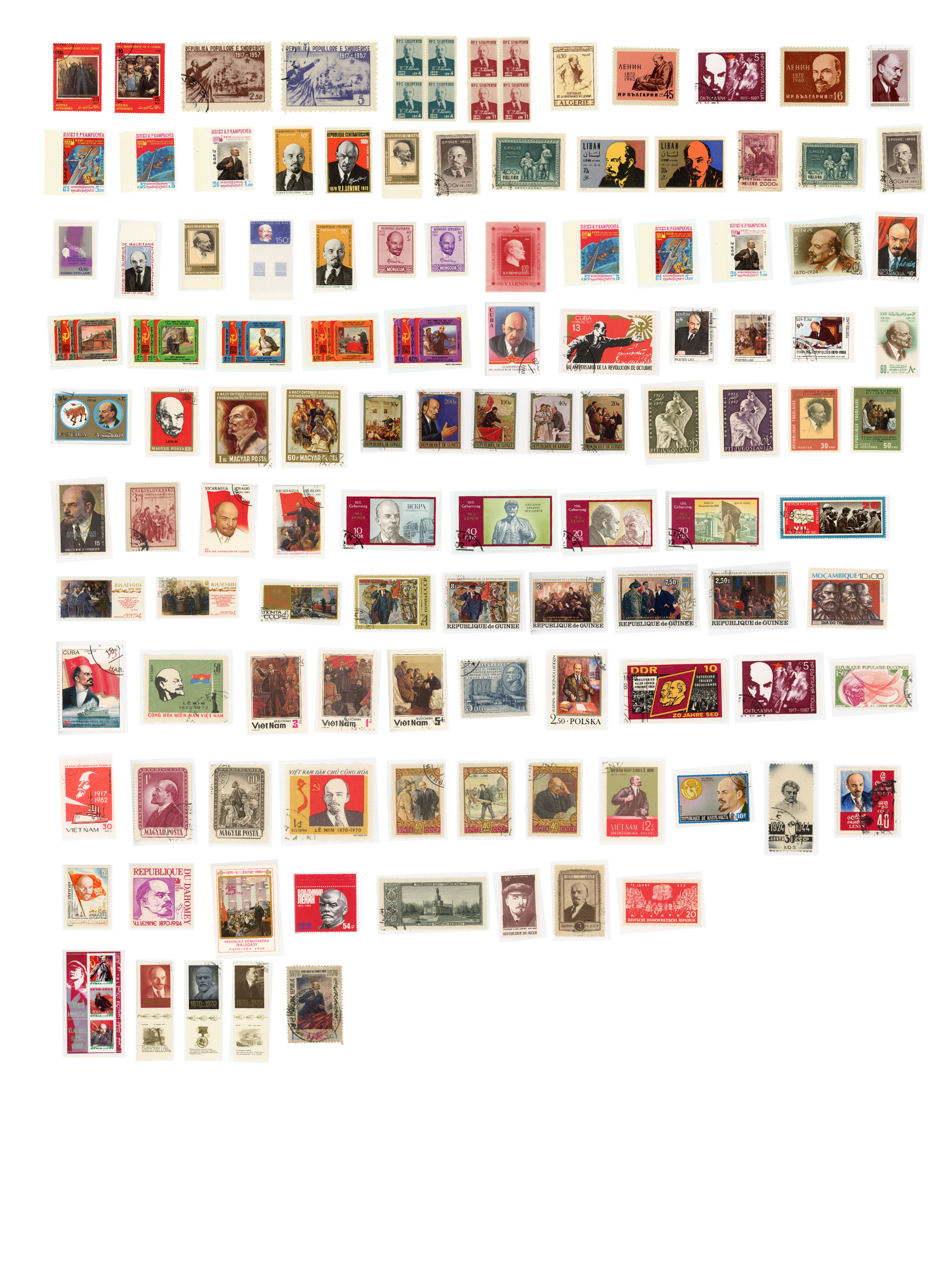 An (almost complete) collection of Lenin stamps – Spetsarkhiv